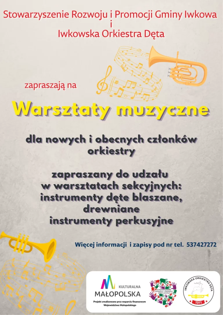 Warsztaty muzyczne dla nowych i obecnych członków orkiestry – materiał dodatkowy 1